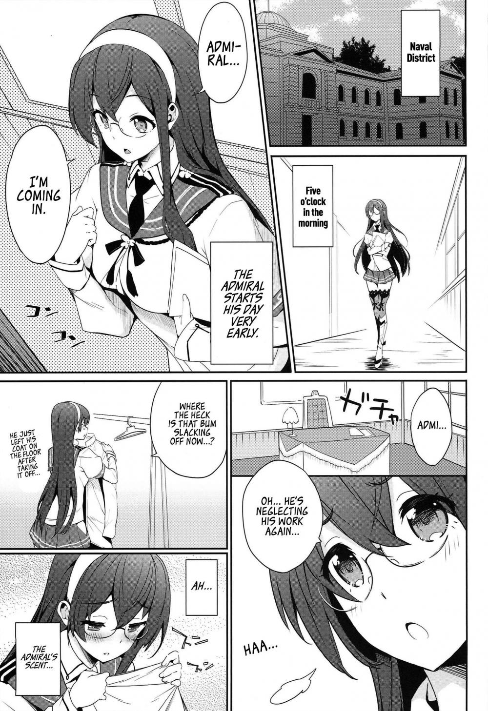 Hentai Manga Comic-The Secretary is Ooyodo-Read-3